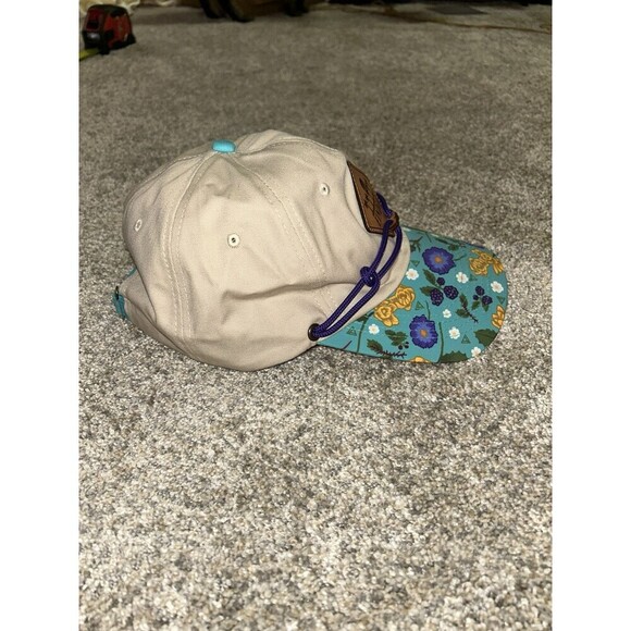 Findlay Adjustable Hat Tropical‎ Hawaii Flowers - Picture 2 of 4